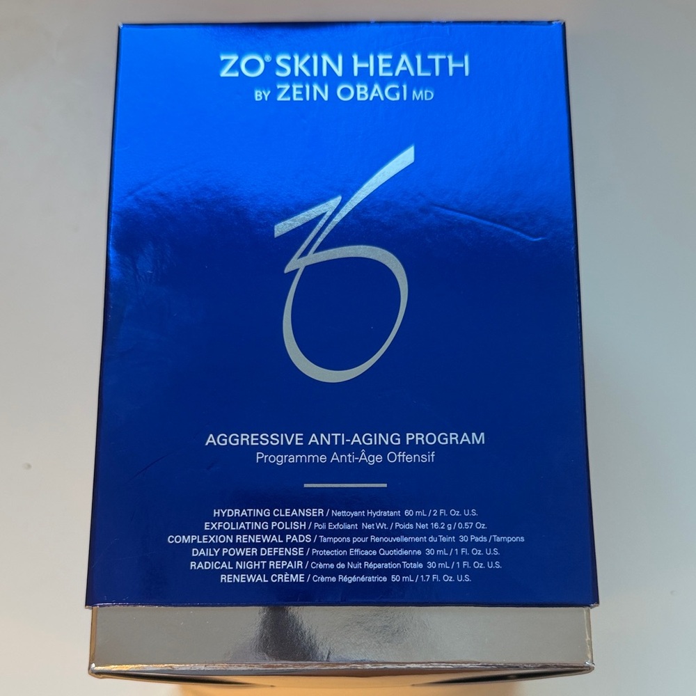 Brand New Zo Skin Health Aggressive Anti-Aging Program